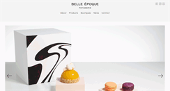Desktop Screenshot of belleepoque.co.uk